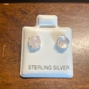 Sterling silver earrings and I don’t know what stone that is help me out
